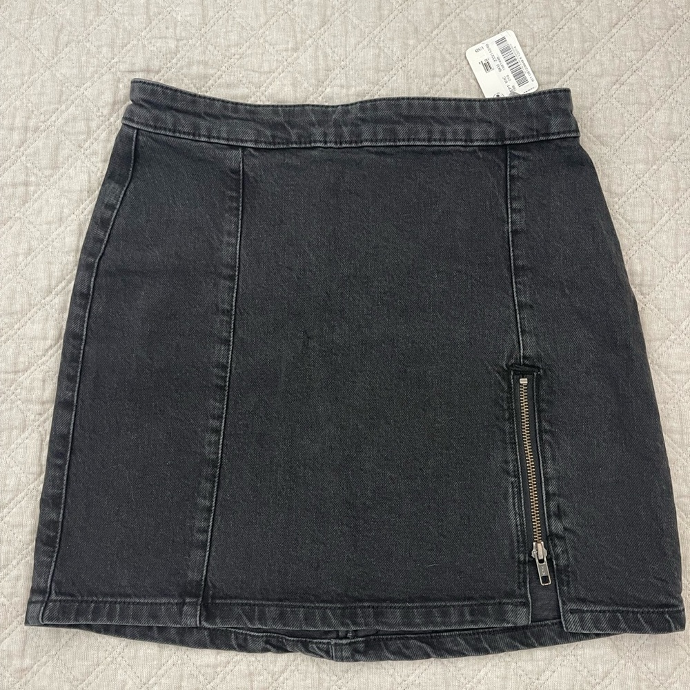 FREE PEOPLE - Mini Denim Skirt